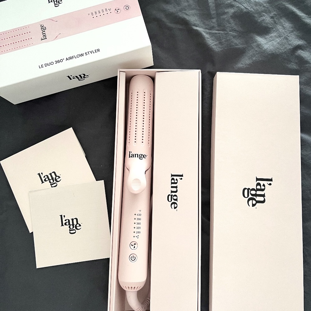 l’ange Le Duo 360 Airflow Titanium Styler-Blush